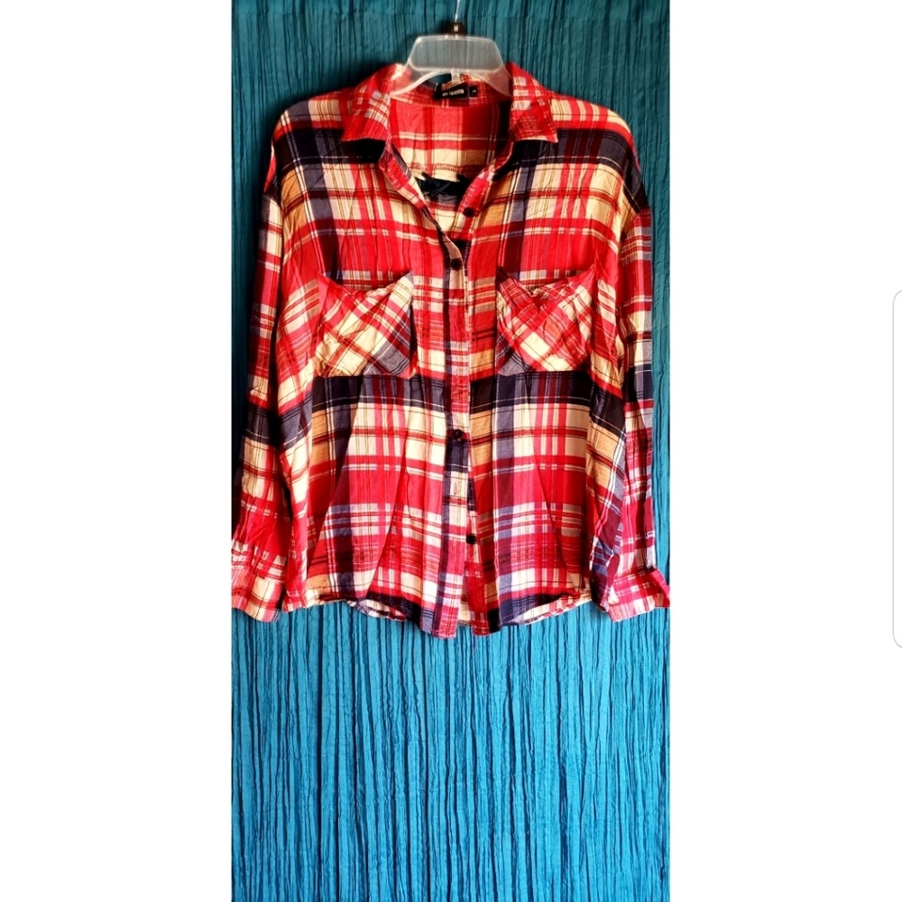 Plaid Button Down